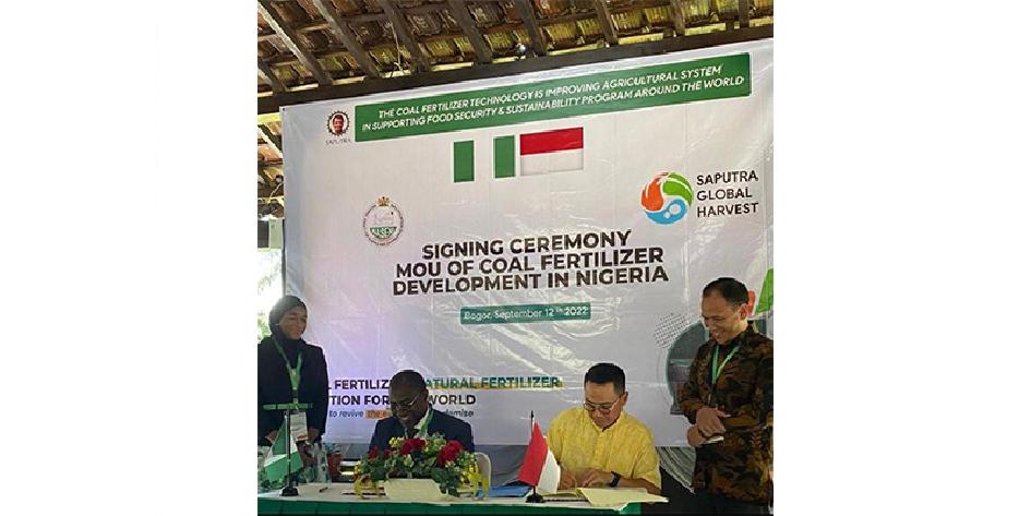 Pengiriman Nutrisi Saputra Dan Pupuk Batu Bara Futura Ke NASENI-Nigeria